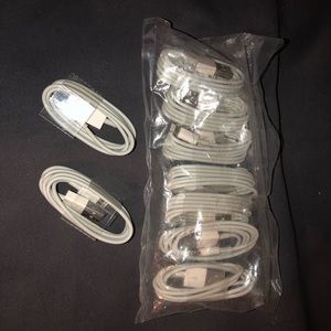 Apple power cables (lot of 9)